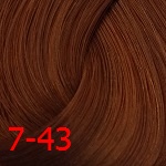 Estel DeLuxe 7/43 Русый медно-золотистый Estel DeLuxe 7/43 Русый медно-золотистый